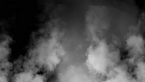 Abstract-white-smoke-in-slow-motion.-Smoke,-Cloud-of-cold-fog-in-light-spot-background.-Light,-white,-fog,-cloud,-black-background,-4k,-ice-smoke-cloud.-Floating-fog.